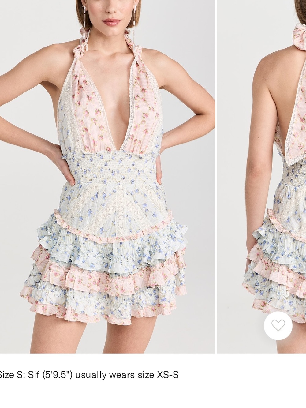 LoveShackFancy Quintelle Mini Dress - Picture 2 of 7